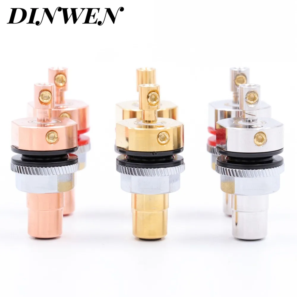 Viborg Cobre Puro Feminino RCA Jack Conector