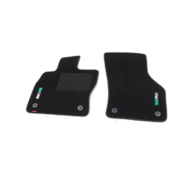 

Savanini 2 Pcs Front Row Premium Fabric Nylon Washable Car Floor Mats Carpet For Skoda Octavia