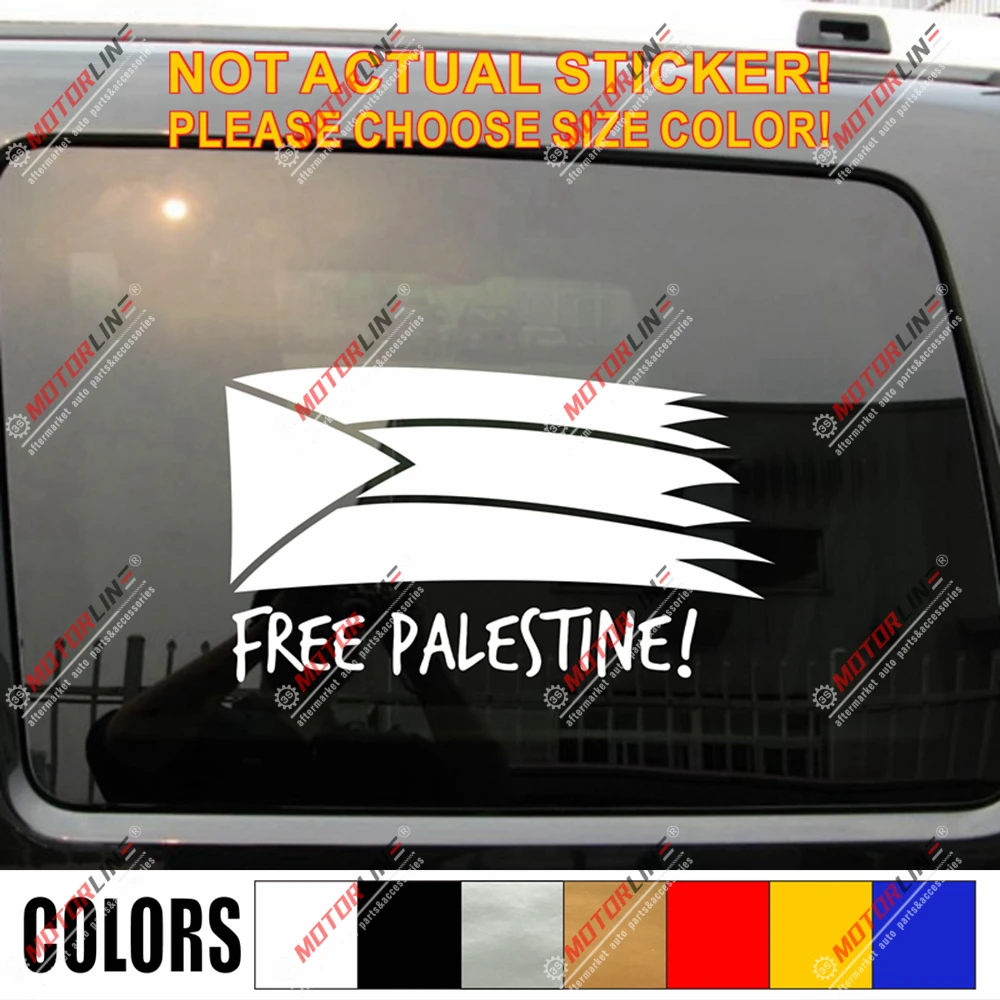 Free Palestine Sticker And Phone Case Sticker Sticker Vinyl Bumper Sticker Decal Waterproof 5