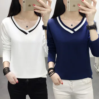 

Big Code Women's Wear Winter Clothes Long Sleeve Loose Plus Fat Increase 200 Jin Plus Velvet Keep Warm Top T Shirt