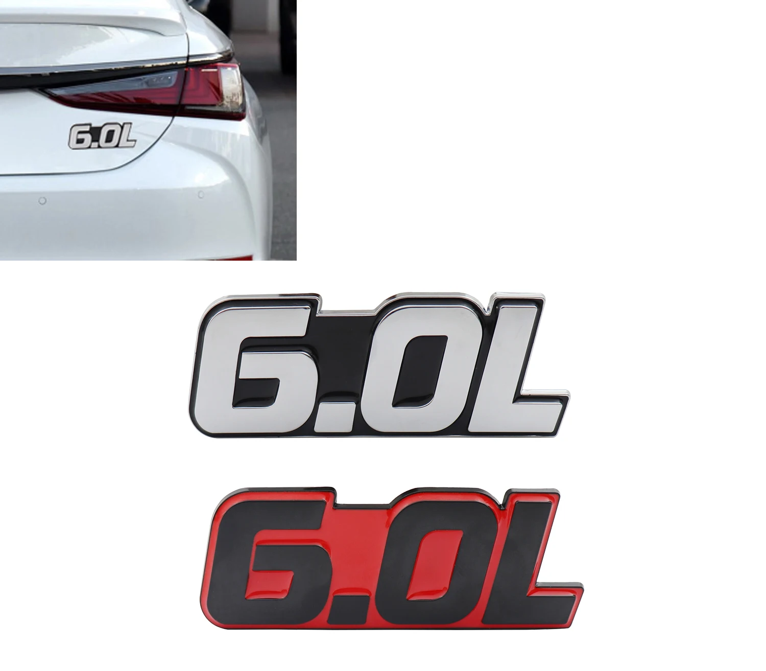 Металлический 6.0L литровый двигатель гоночный мотор для автомобиля крыло крышка