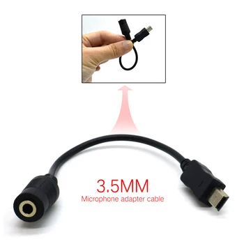 

Mini USB To 3.5mm Mic Professional Microphone Adapter Cable For Gopro HD Hero 1 2 3 3+ 4 Camera Accessories