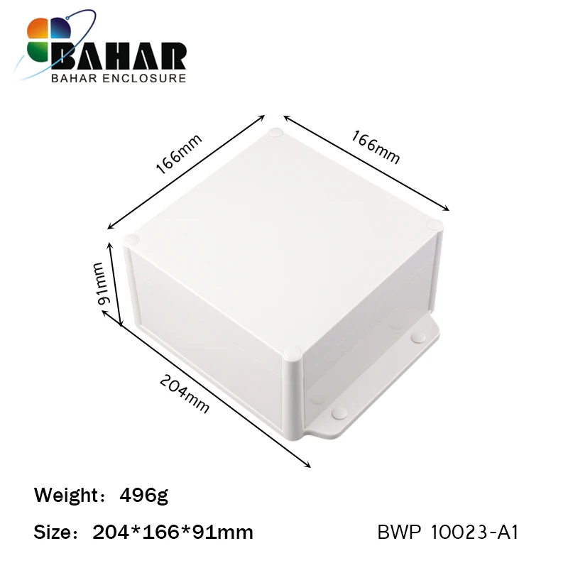 BWP10023-A1 2 шт./лот IP68 водонепроницаемый пластиковый корпус diy наружные электронные ящики для инструментов настенный пластиковый герметичная распределительная коробка - Цвет: BWP10023-A1