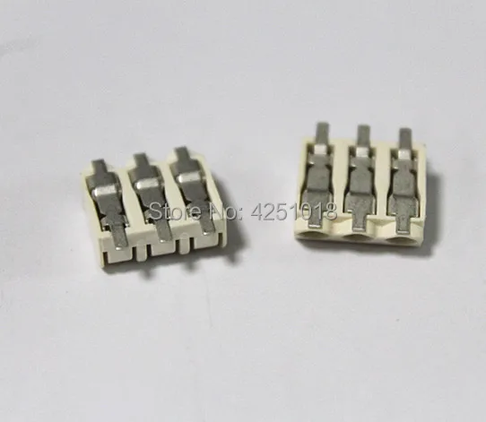 SMD2060 LED PCB Interconnect Terminal Block 50PCS/lot Push-in Button in Tape-And-Reel Packaging