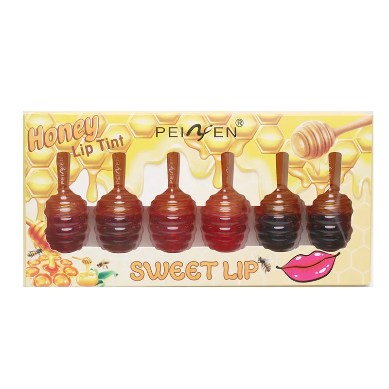 1 set(All 6 Colors) Высокая емкость креативная губная глазурь Профессиональная жидкая помада стойкий Увлажняющий блеск для губ Мягкий макияж губ выгодная цена - Цвет: 1 set(All 6 Colors)