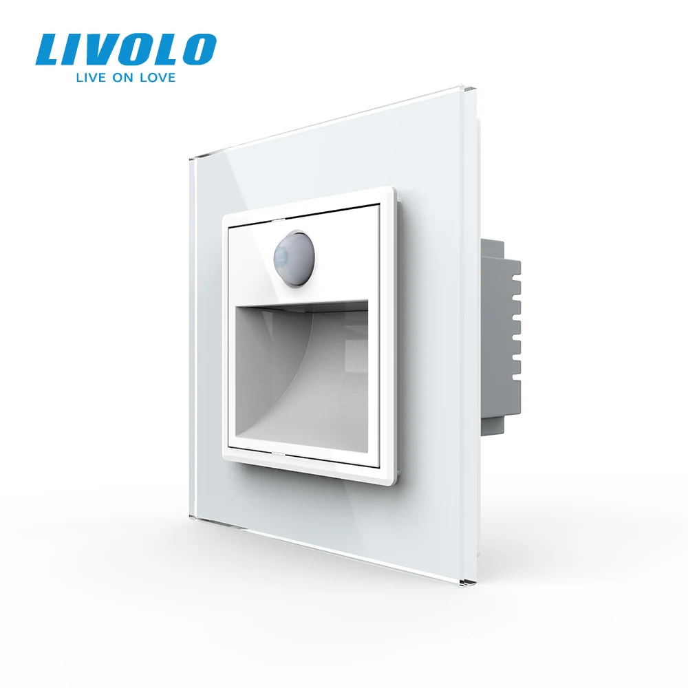 Livolo Nuovo Arrivo Lampada Angolare Per Corridoio Portico Standard Ue, Interruttore Luci A Pedale, Controllo Touch, Luce Sensore Intelligente, Up In 