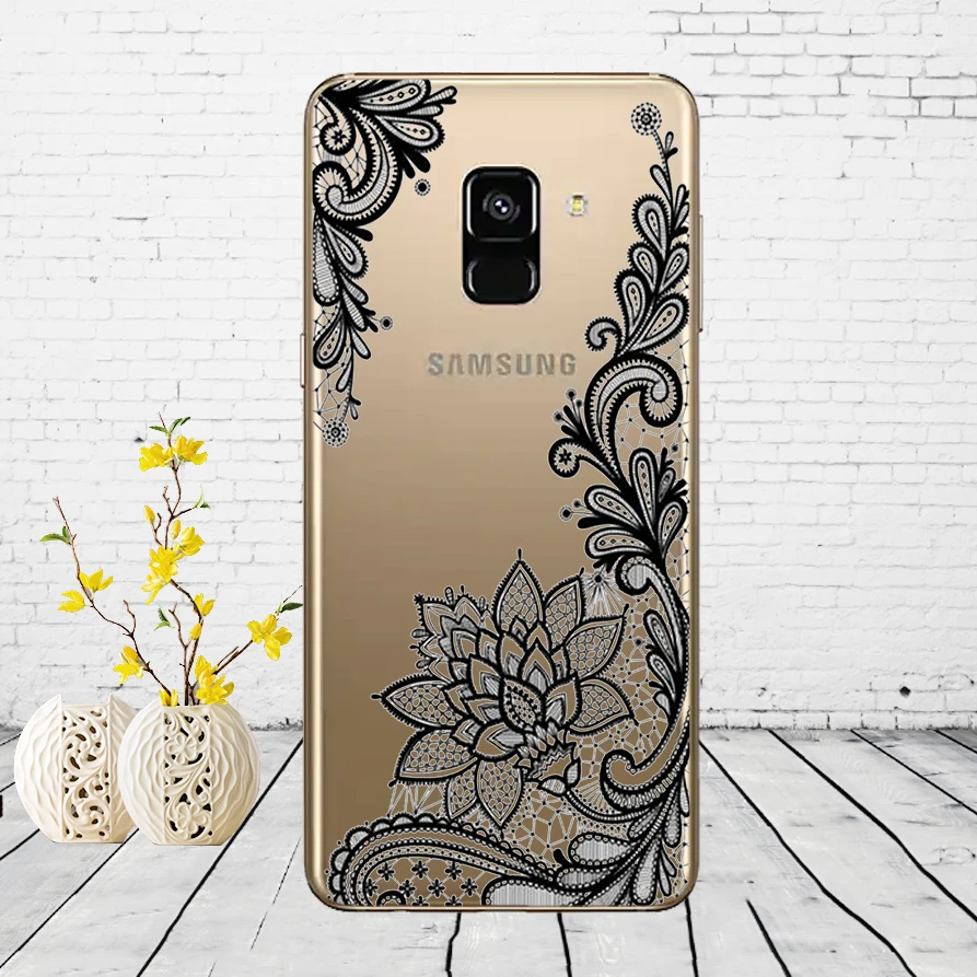 Мягкий ТПУ чехол для телефона для samsung Galaxy A8 A530 A530F силиконовый чехол для samsung A8 плюс A730 A730F Прозрачный чехол для телефона - Цвет: G2