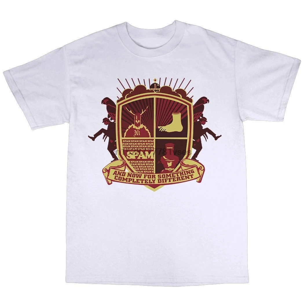 Spam Monty Python Inspired T-Shirt 100% Cotton Terry Jones Michael Palin Gift Print T-shirtHip Hop Tee ShirtNEW ARRIVAL tees | Мужская