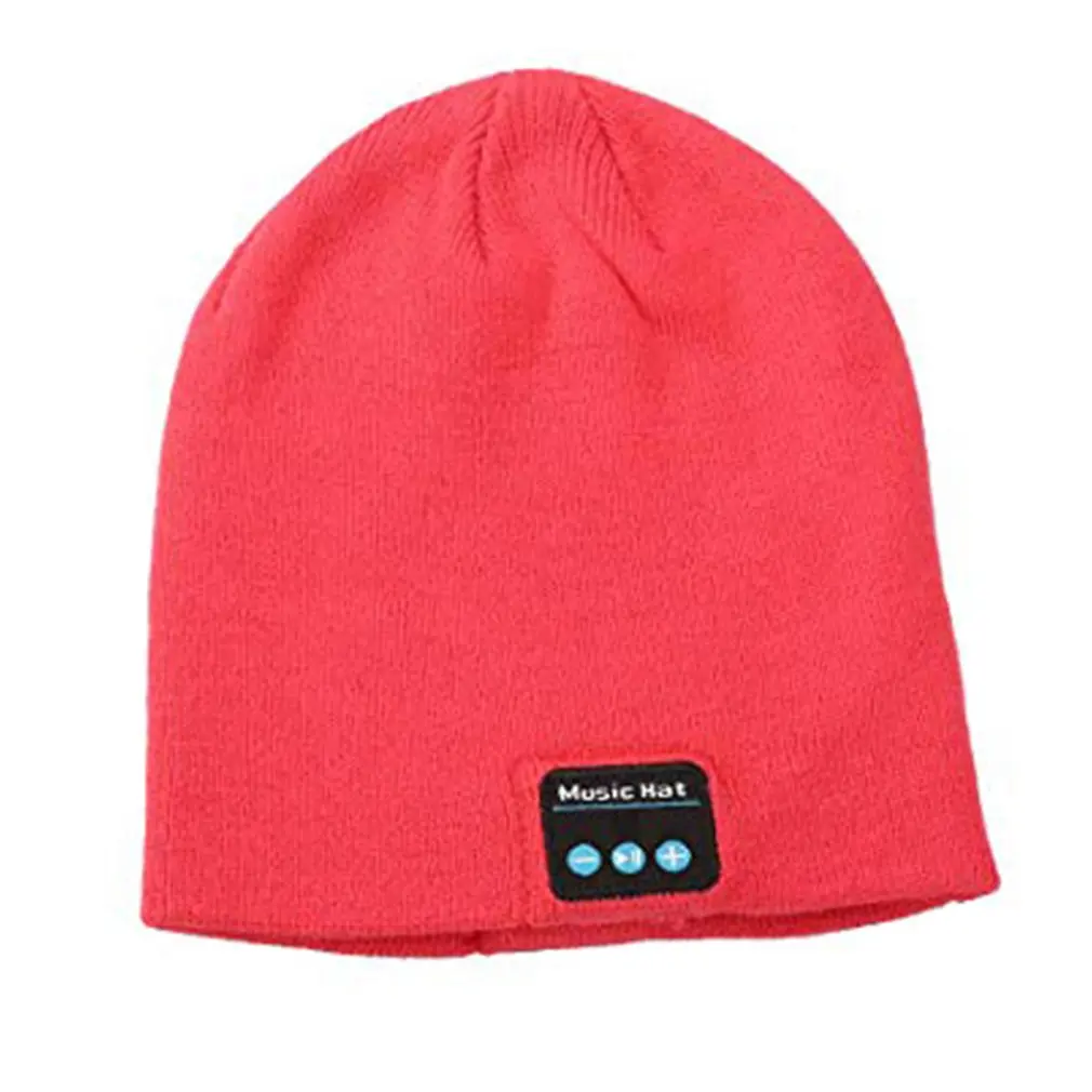 Bluetooth наушники музыкальная шапка зимние беспроводные наушники шапка гарнитура с микрофоном спортивный головной убор для Meizu Sony Xiaomi телефон игровая гарнитура