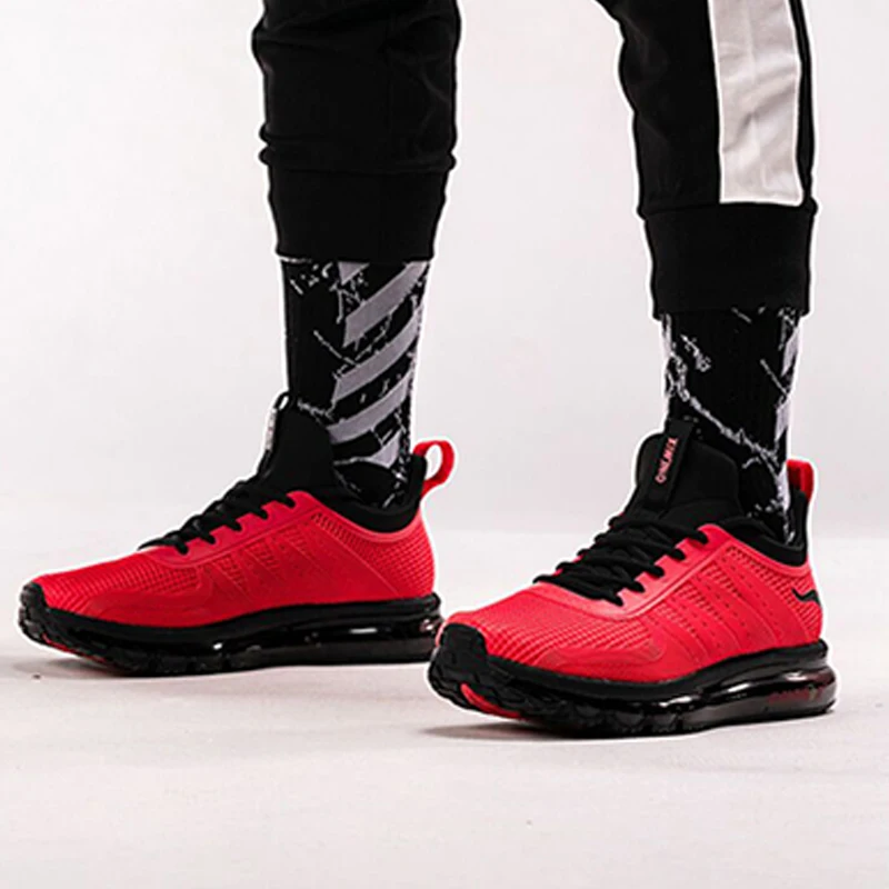 

ONEMIX Air 270 Men Running Shoes Outdoor Sport Breathable Lace-up Durable Jogging Sneakers Walking Designer Athletic Max 12.5