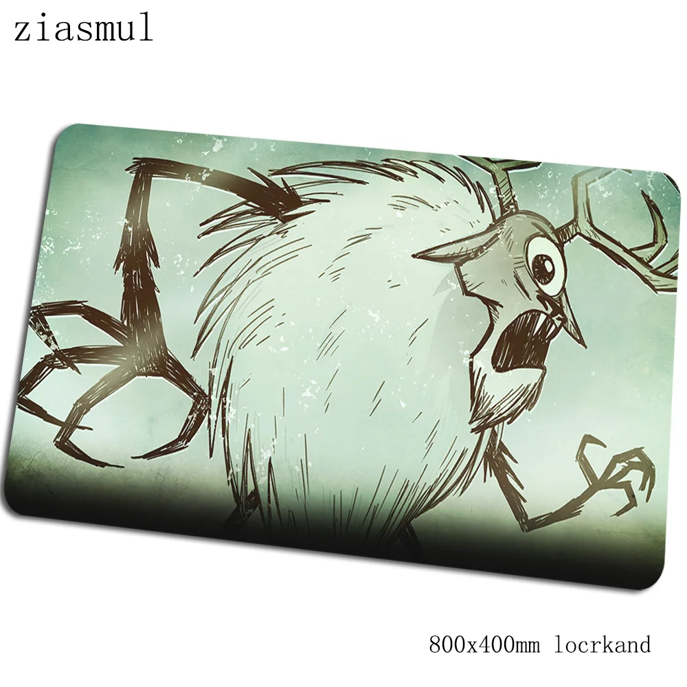 Dont starve mats 800x400x3 мм xl игровой коврик для мыши большая клавиатура Коврик для мыши лучшие аксессуары для геймеров коврик для мыши - Цвет: Size 800x400x3mm