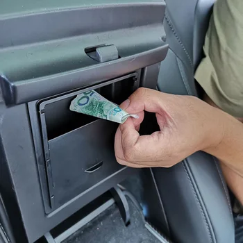

Concealed Storage Box Armrest Organizer For Tesla Model 3 1pc Practical