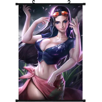 

ONE PIECE NICO ROBIN RORONOA ZORO LUFFY POSTER SCROLL HANG PAINTING CREATIVE BOY DORMITORY BACKGROUND WALL HANGINGS X3090