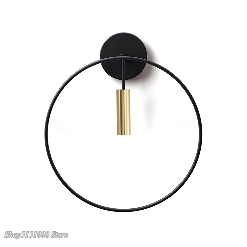 Минималистичная настенная лампа в скандинавском стиле современный светильник