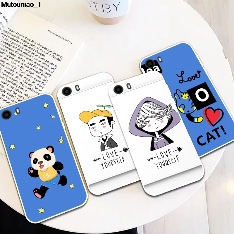 Girl Man 1 Silicon For OnePlus 3 5 5T Soft TPU Case Wiko Lenny Robby Sunny Jerry Harry 2 Plus View XL | Мобильные телефоны и