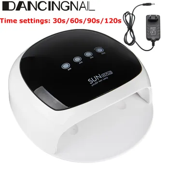 

52W Nail Lamp UV Lamp Nail Dryer With 24 Pcs Light Bead Fast All Kinds of UV Gel Nail Polish With Timer And Smart Sensor