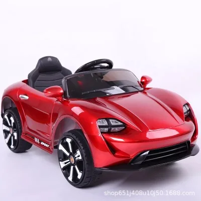 Лицензированных лучших продуктов mlaren Choice Ford style 12V езды на автомобиле с дистанционным управлением, 2 скорости, светодиодный свет - Цвет: Красный
