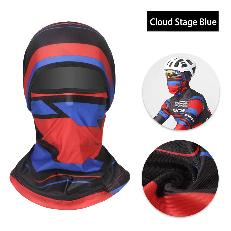 As pictures show Headscarf Outdoor Cycling Balaclava Full Face Mask Bicycle Ski Bike Ride Snowboard Sport Headgear Helmet Paintball Hat Cap - Цвет: As pictures show