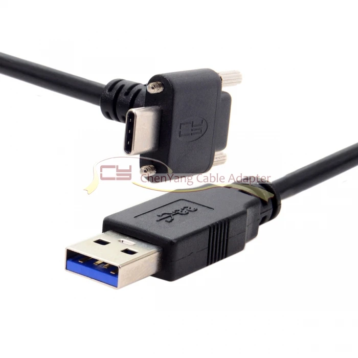Стандартный USB3.0 для USB 3,1 тип-c двойной винтовой замок кабель для передачи данных подходит для Oculus Link VR