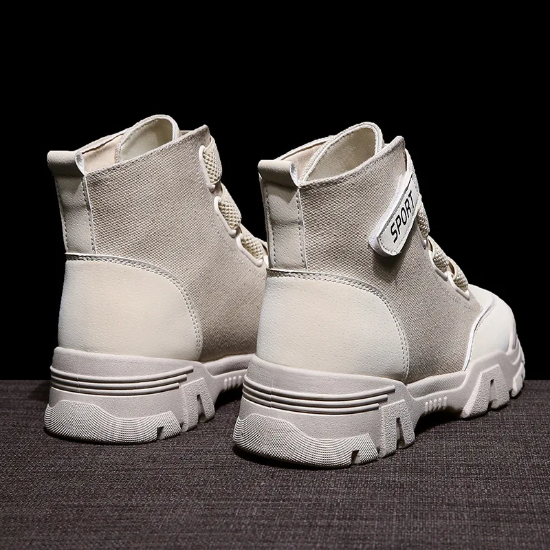 

Martin Boots Women's British-Style 2019 New Style Versatile Autumn Breathable Thick Bottomed Velcro Short Boots Casual Students