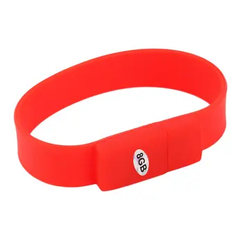 

New Bracelet Wristband High Speed 4/8/16/32G USB Flash Drive Silicone Material Exquisitely Designed Durable Gorgeous