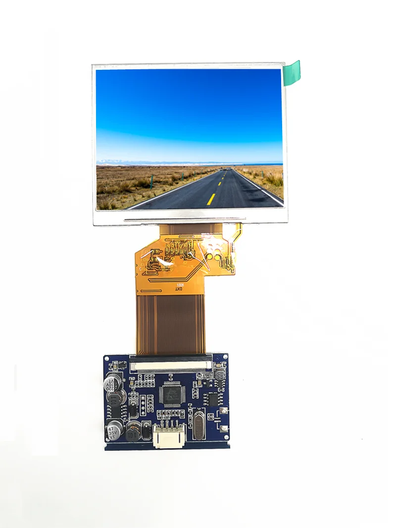 3,5 дюймов TFT lcd дисплей PCB lcd дисплей модуль комплект, монитор экран для автомобиля, цифровая фоторамка поддерживает Многофункциональность