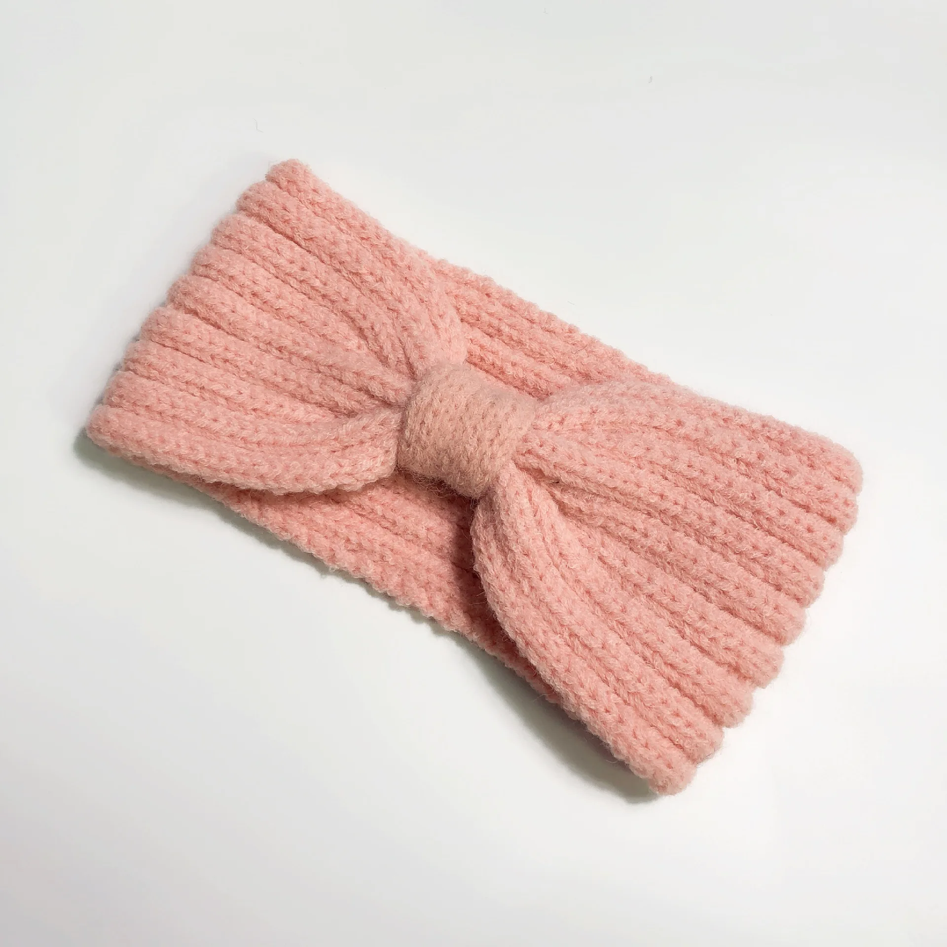 hair bow for ladies Quality Winter Knitted Headband For Women New Cotton Cashmere Hair Bands Warmer Headbands Fashion Lady Headwear Hair Accessories best hair clips Hair Accessories