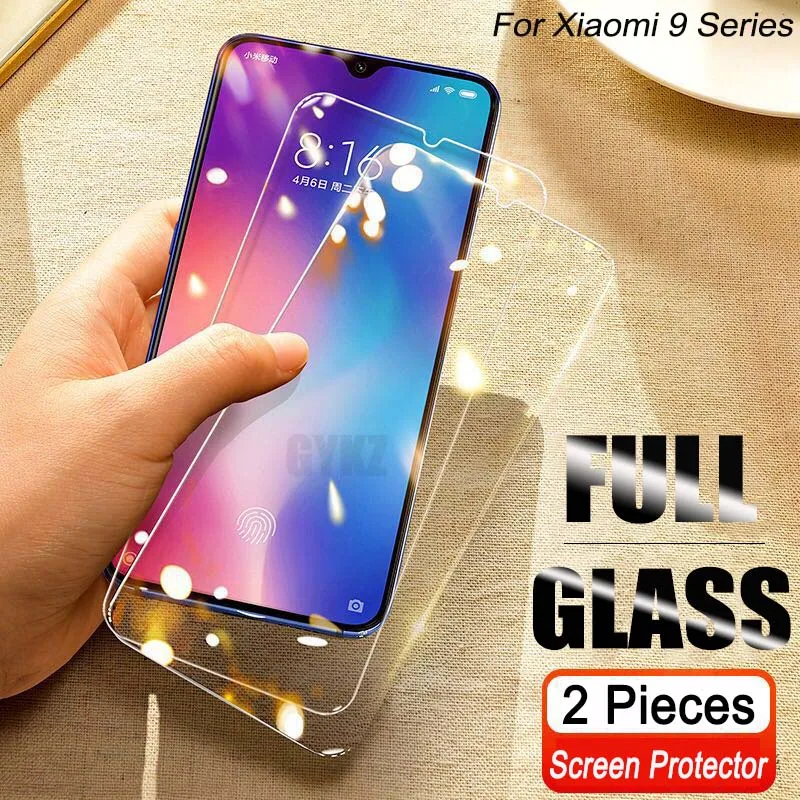 

2Pcs Tempered Glass For Xiaomi Mi 9 SE Pro Lite CC9 CC9E Screen Protection Explosion-Proof Glass for Xiaomi 9 Pro lite se glass