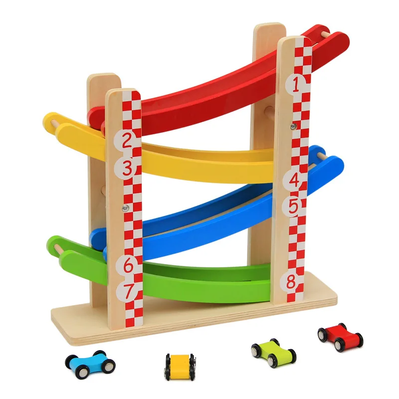 

Baby Wooden hua xiang che Inertia System Camera Track Stroller Children Fun Educational Toy