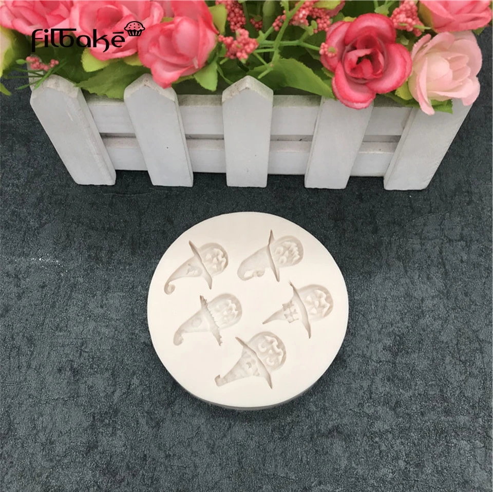 DIY Хэллоуин Тыква Голова 3D силиконовые формы Sugarcraft украшения торта помадка формы пищевого качества для украшения торта
