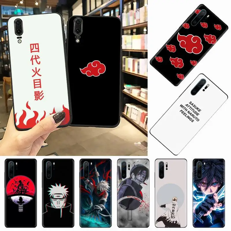 Чехол для телефона Sasuke Naruto DIY чехол Huawei P9 P10 P20 P30 Pro Lite smart Mate 10 20 Y5 Y6 Y7 2018 2019|Бамперы| |