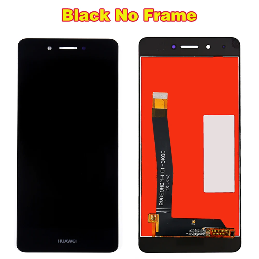Huawei Honor 6C DIG-L01 ЖК-дисплей Дисплей Nova Смарт DIG-L21 DIG-L21HN Сенсорный экран 5,0 дюймов дигитайзер сборка рамка с инструментами - Цвет: Black Without Frame