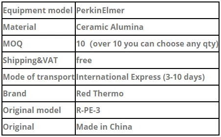Корундовые Пробники для PerkinElmer TGA керамический тигель тепловой анализ лоток для образцов DSC лоток для образцов красный термо