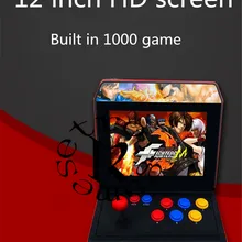 Ретро игры A10 12 дюймов HD экран 4 Гб Ретро игровая консоль с коромыслом аркадная ностальгическая боевая игра поддержка подключение к телевизору