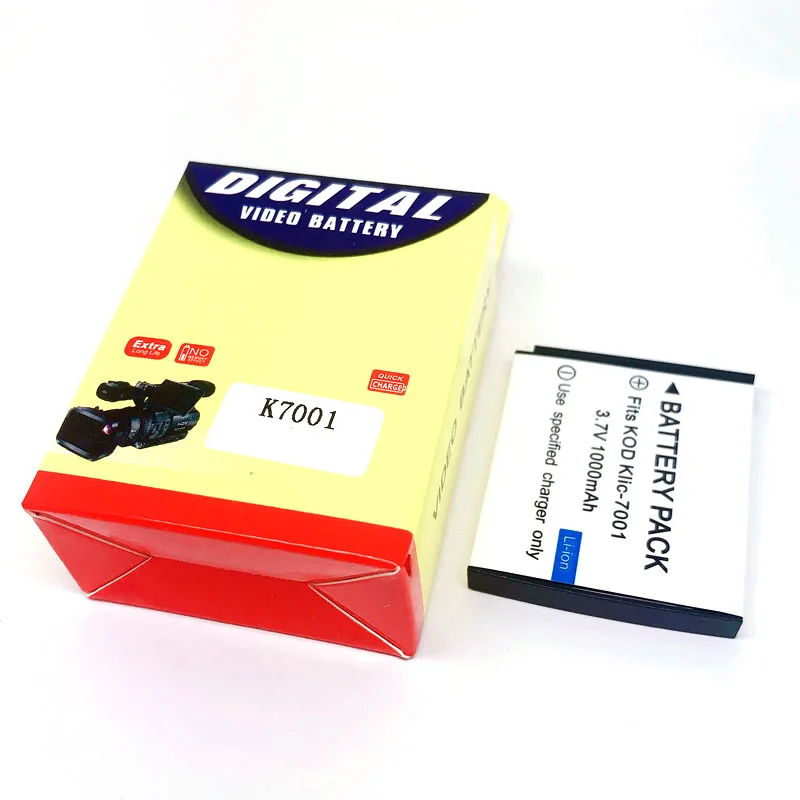 KLIC-7001 KLIC 7001 K7001 Батарея для Kodak M341 M340 M320 M1073 V550 V570 V610 V705 M753 M763 M853 M863 M893 M1063 M1013 является