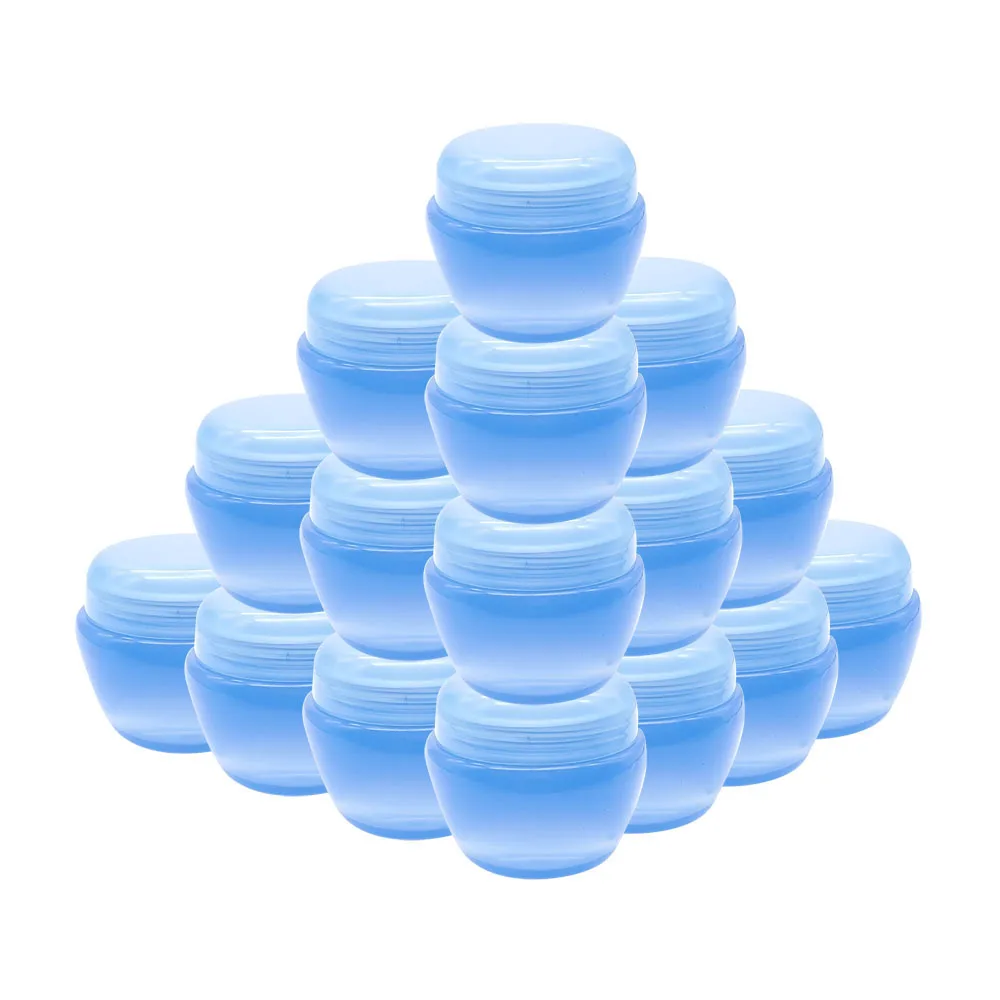 

5PCS Plastic Cream Jar 10g20g30g50g Travel Portable Ointment Bottle Lipstick Lotion Empty Cosmetic Container
