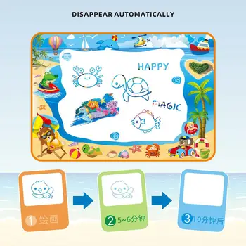 

Writing Painting Doodle Board with Magic Pen Drawing Mat Kid Boy Girl Gifts Early Educational Toy