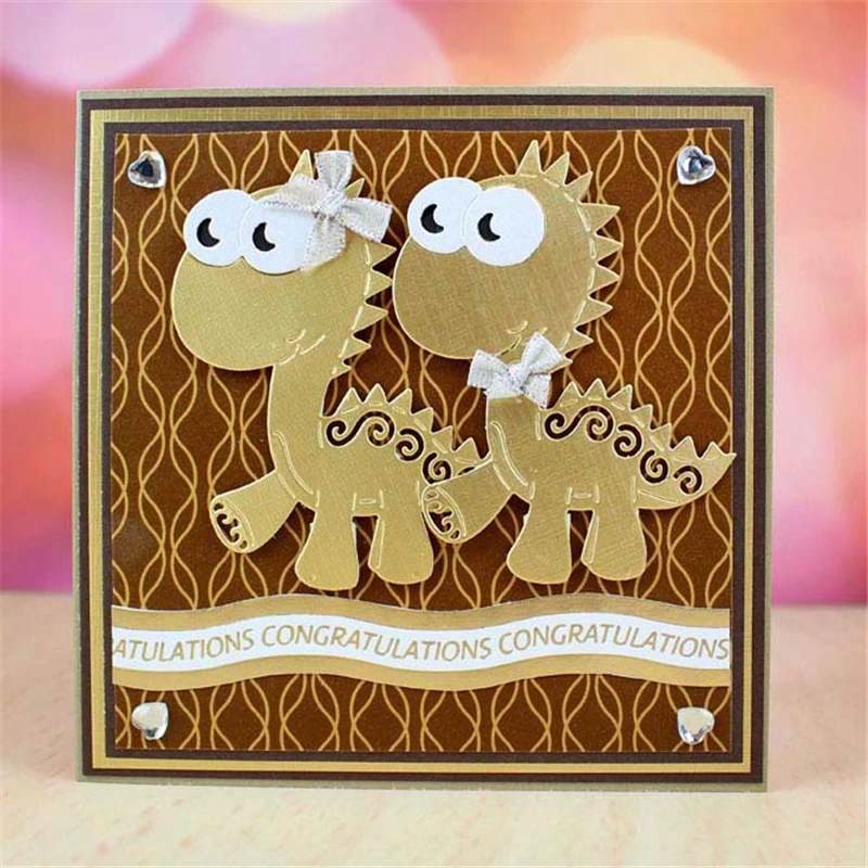 

Eastshape Animals Dies Dinosaur Metal Dies Cutting New Die for 2019 Scrapbooking Embossing Dies Cut Stencils DIY Cards Craft