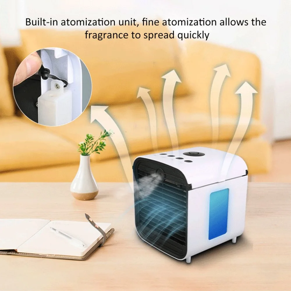 Colorful Humidifier Air Purifier Air Cooler Mini Fans Personal Space Air Conditioner Device HOT NEW DROPSHIPPING