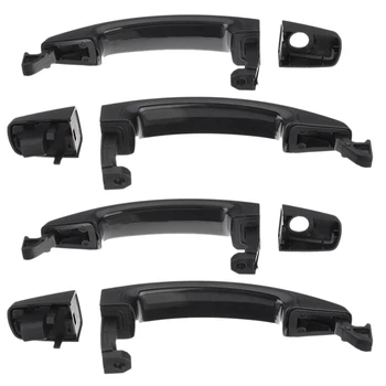 

For Chevrolet Aveo 2007 2008 2009 2010 2011 4 Pcs/Set Front Rear Left & Right Exterior Outside Door Handle 96468254 25972958