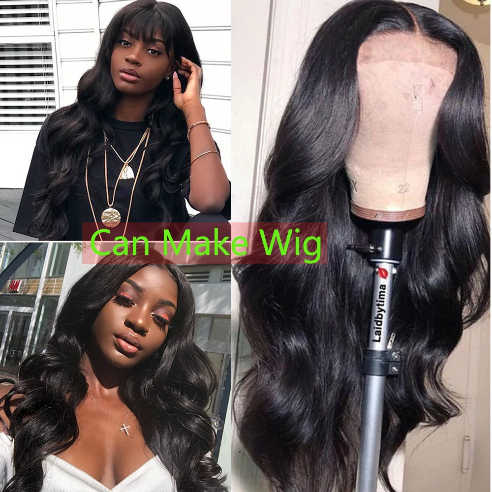Lace-Front-Human-Hair-Wigs-Pre-Plucked-130-150-180-250-Density-Brazilian--Wave-Wigs