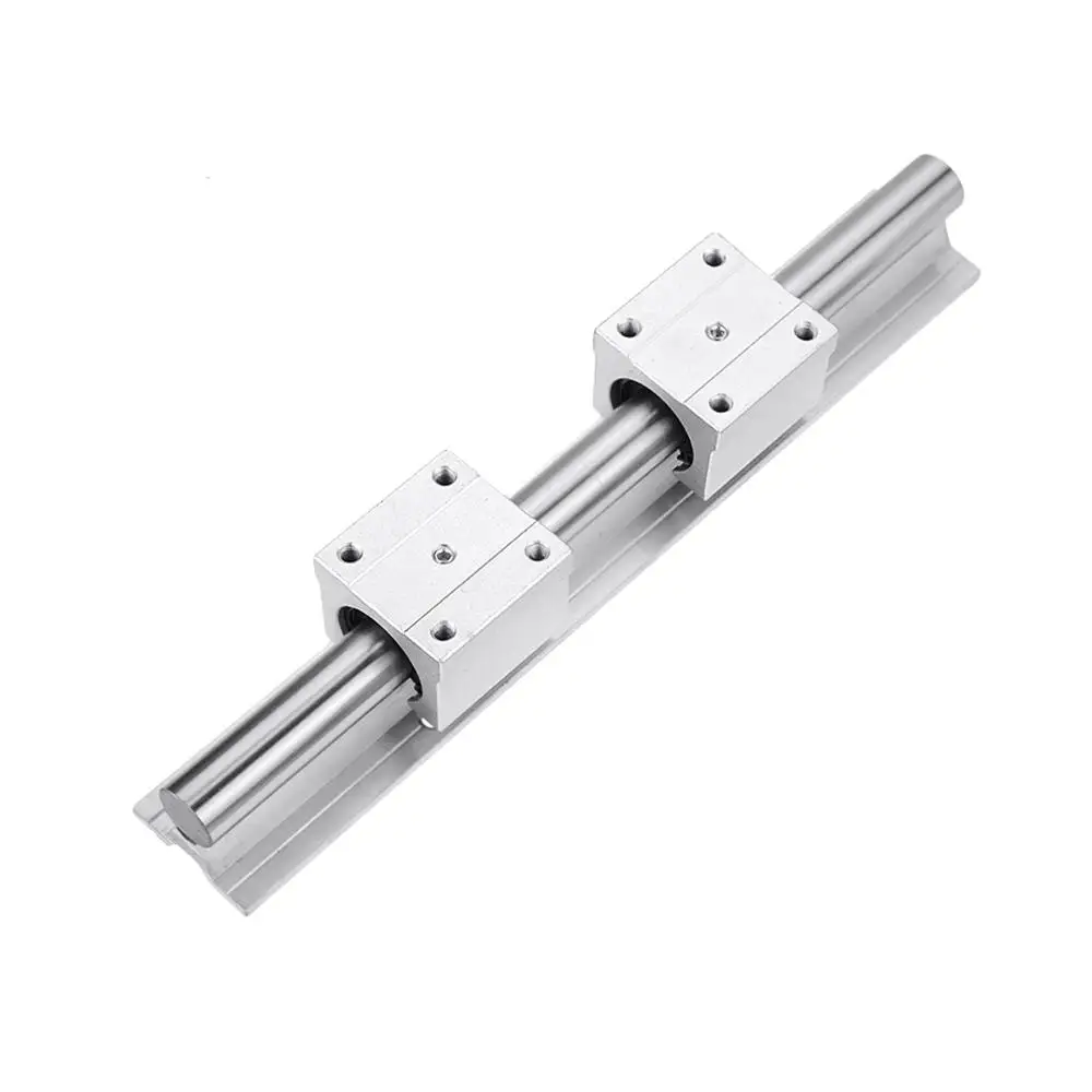 SBR12 12 мм линейная направляющая длина 300 400 500 600 700 800 с 2 шт. SBR12UU линейный подшипник cnc