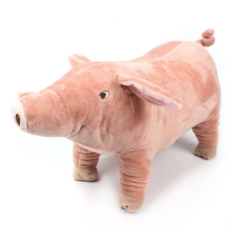 

Cute Pink Pig Doll Tough Dog Clean Teeth Durable Chewing Toy Puppy Teething Dog Chew Indestructible Toys for Aggressive