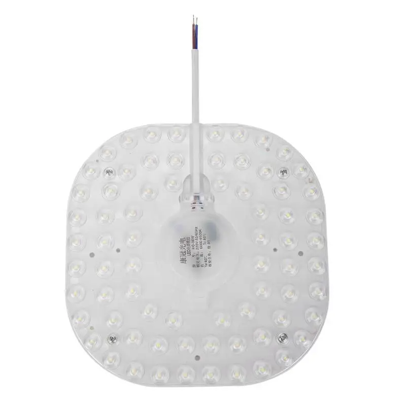 72led White light A Светодиодный потолочный светильник 220 в 6000-6500 к SMD СВЕТОДИОДНЫЙ квадратный светильник для спальни, кухни, магнитная лампа, освещение - Цвет: 72led White light A