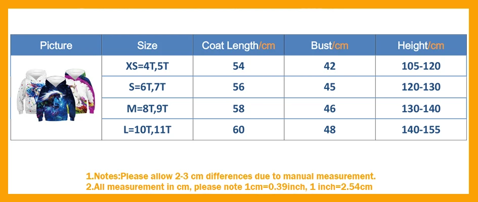 Толстовка с капюшоном для мальчиков и девочек с единорогом; весеннее пальто с капюшоном и 3D-принтом для мальчиков; Рождественский подарок; детская верхняя одежда; одежда для детей