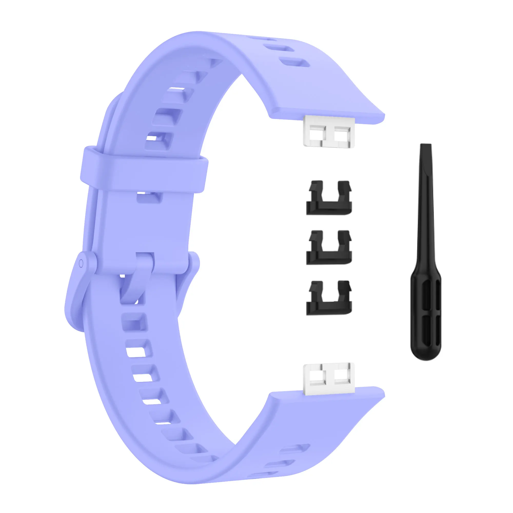 Sport Silicone Watch Band with Tool - Original Smartwatch Wrist Strap Belt Bracelet Printing Accessories