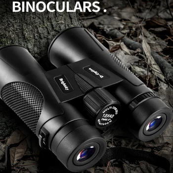 

New 12x42 Binoculars Fixed Zoom HD 10000M High Power Night vision Portable Telescopes Outdoor Tourism Binoculars for hunting