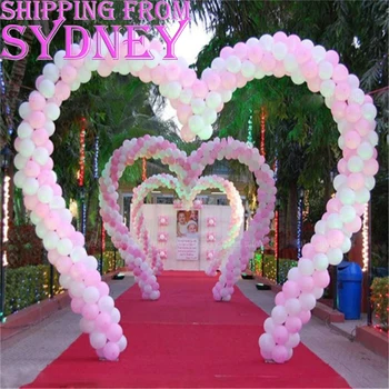 

2.3x2.2M Love Arch Stand Balloons Column Wedding Stage+90cm Giant Jumbo Balloon Hawaiian Party Birthday Balloons Globos Balloon