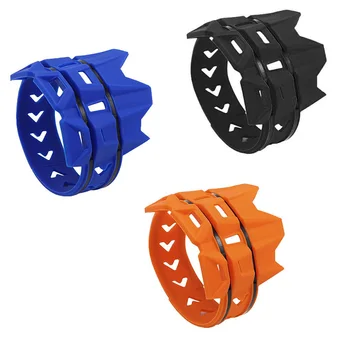 

3 Colors Motorcycle Silencer/Round Oval Moto Exhaust Muffler Protector Cover Can Fit 100mm-140mm For KTM 950 1190 1050