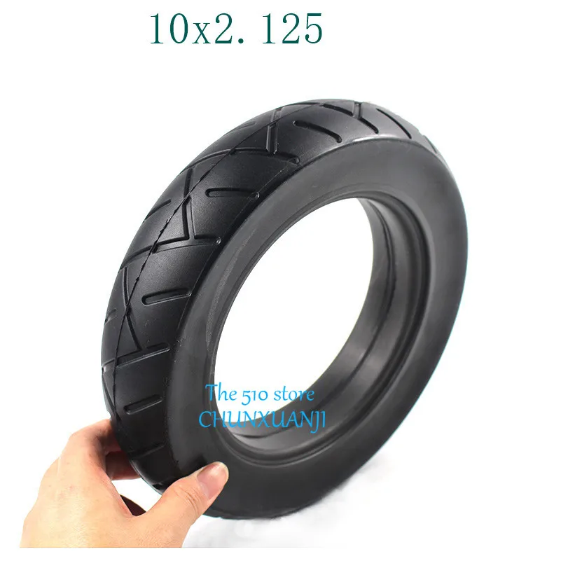 Скутер шины твердые шины 10x2,125 для 1" Электрический скейтборд скутер Ховерборд непневматический 10 дюймов электрический скутер шины